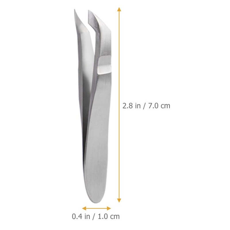 CALLARON Nail Art Pliers Fingernail Scissors Nail Cutter Mini Tweezers