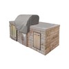 Covermates Built–in Grill Cover - Heavy-Duty Polyester, Weather Resistant, Drawcord