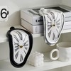 SUQ Melting Clock, Watch Melted Clock, Surrealistic Table Shelf Desk
