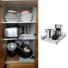 Sikarou Pull Out Cabinet Organizer 26" W x 21" D,