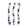 Taddart Minerals - Colourful Natural Gemstone Agate Bracelet with 4mm