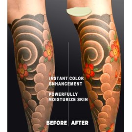 Tattoo Aftercare, Tattoo Lotion & Tattoo Balm, Color Enhancement & Daily Tattoo Moisturizer With Safe Ingredients, Help New Tattoo and Revive Old Tattoo.(2.2oz)