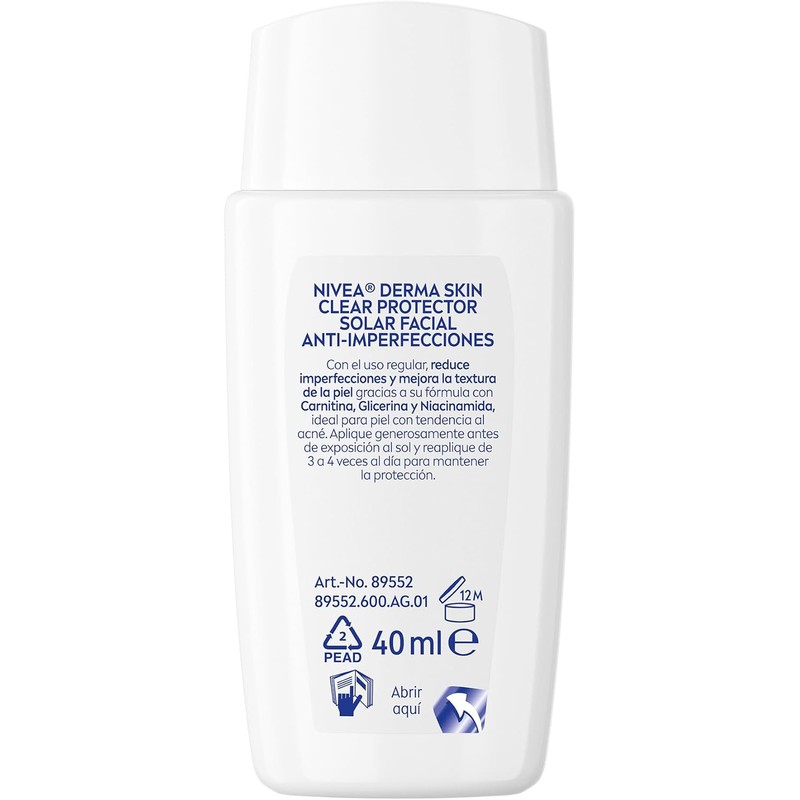 NIVEA Derma Skin Clear Fluido Diario Anti-imperfecciones 40ml
