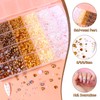 Colorful Nail Pearl Rhinestones Gems Bedazzling Kit DIY Crafts Accessories