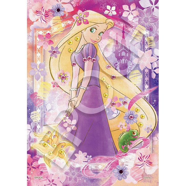 Epoch 108 Piece Jigsaw Puzzle Rapunzel - Glowing Hair - [Puzzle Decoration] (7.2 x 10.1 inches)