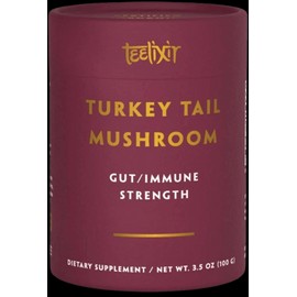 Teelixir Organic Turkey Tail Mushroom Gut/Immune Strength 100g