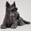 Fiesta Studios Bronze Small Scottish Terrier Dog Statue Scottie Sculpture