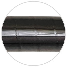 Metallic Hula Hoop, black Ø80cm