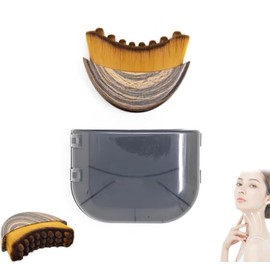 New Lymphatic Contour Face Brush, Dry Brushing Face Brush, Lymphatic Drainage Massager for Face, Ergonomically Designed to Fit The Skin Precisely and Relieve Fatigue