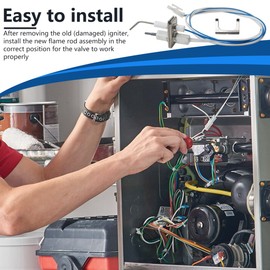 Premium IG9500 Igniter Flame Rod Repl.#AFN643 for Furnace H-oneywell Q3400A1040 Q3400A1024