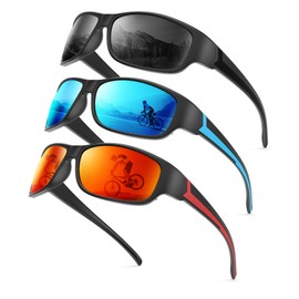 NSSIW Polarized Sunglasses-Men Sports Mens-Sunglasses: Sun Glasses Women Polarized UV400 Protection for Fishing Running Golf