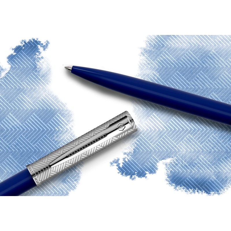Waterman Allure Deluxe Ballpoint Pen Blue Medium Tip Blue Ink