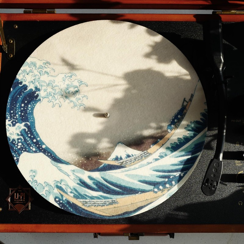 Menesia 12 Inch Turntable Mat, Slipmat for Vinyl LP Record