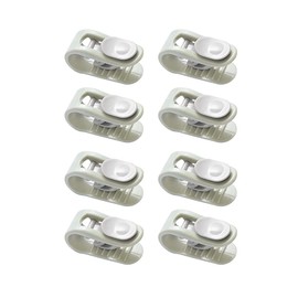 Quilt Clip Pack of 8 Bed Sheets Non-Slip Clamp Curtain Clip without Needle Clothing Socks Storage Clip (Green)