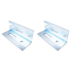 Universal Adjustable Radiator Brackets 2 Pack Galvanized Steel