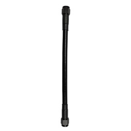 Fragola -6AN Ext Black PTFE Hose Assembly Straight x Straight 72in
