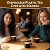 200 Count 4 oz Hard Plastic Coffee Cup Bulk Tea