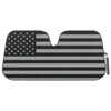 BDK Auto Sun Shade Black Flag Front Window Windshield Protector