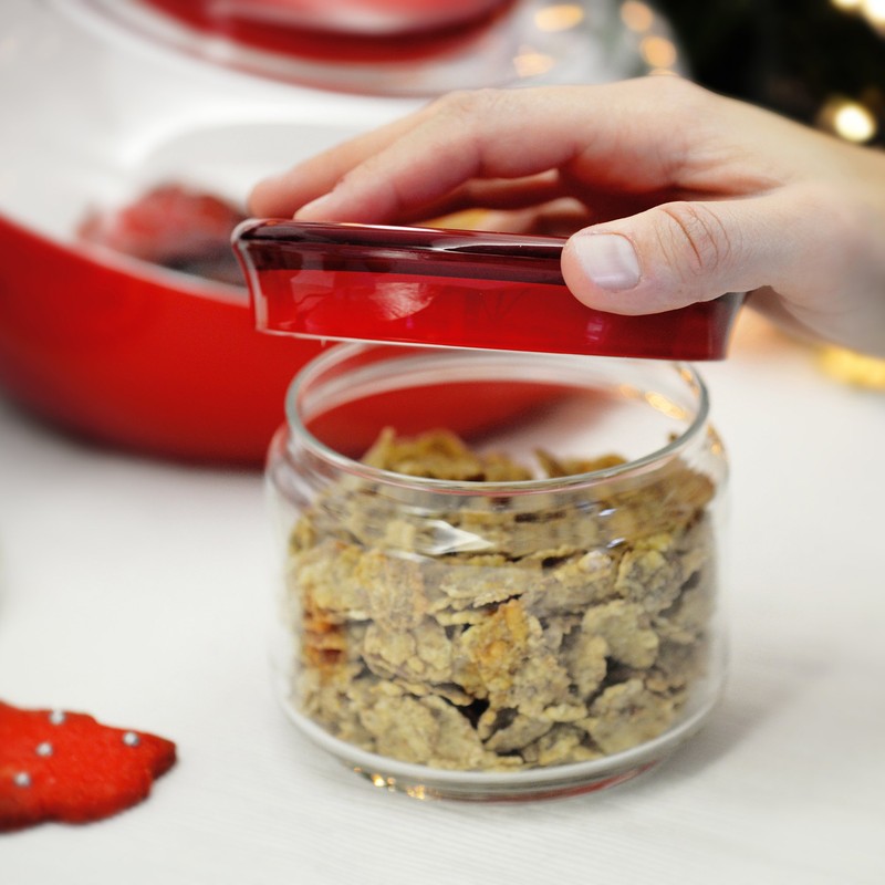 Omada Linea Trendy Design Plastic Container 0.50 L with Snap