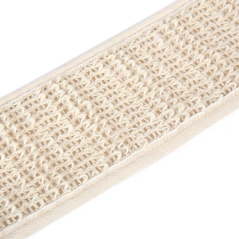 Exfoliating Loofah Back Scrubber - Natural Loofah Pad Shower Body