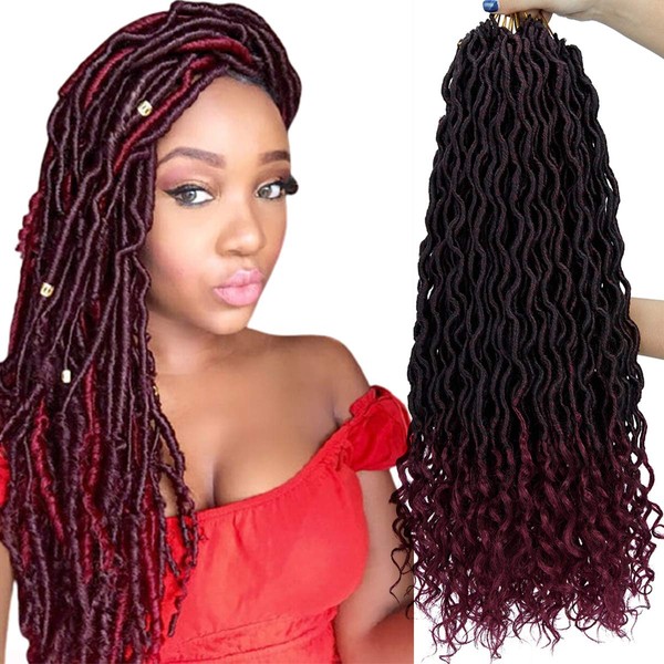 6 Pieces 20" T Bug Curly Ends Synthetic Hair Extensions