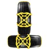 VaygWay Car Snow Tire Anti-Slip Chains - All Season Black