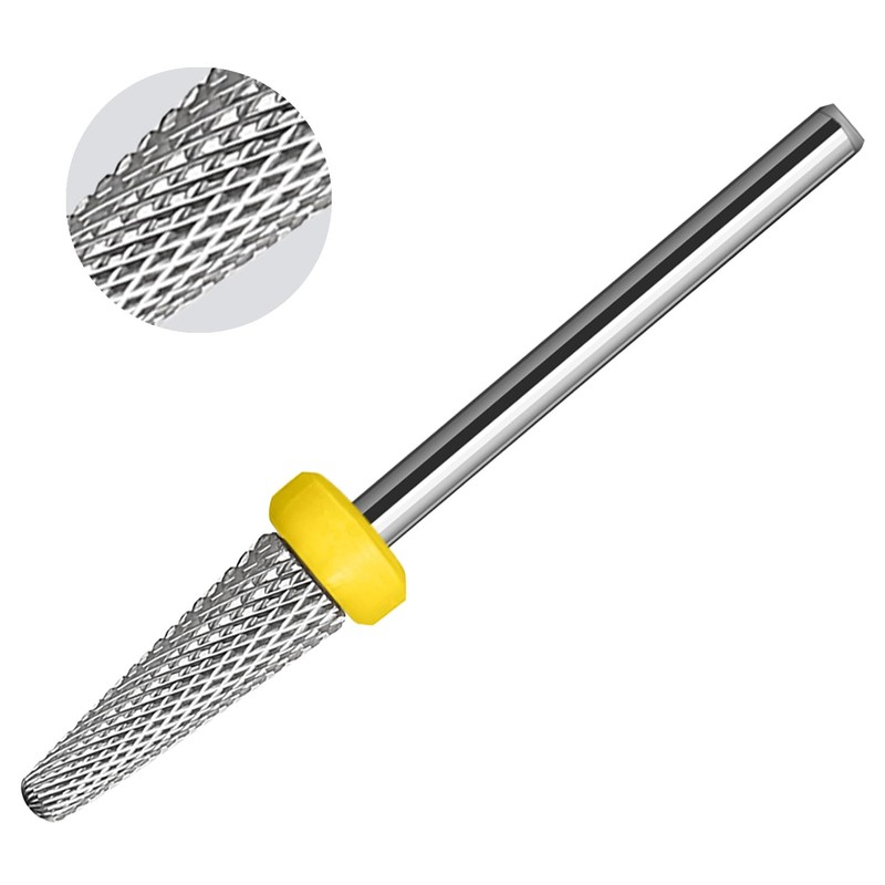 ERUIKA Tungsten Carbide Nail Drill Bits,3/32'' Efile Electric Cuticle Bits,