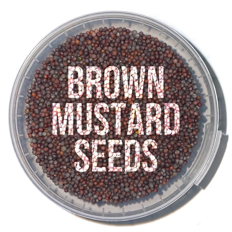 Brown Whole Mustard Seeds - 200g