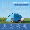 12 Inch White Bungee Cords 10 Pcs Elastic Rope Rubber