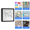 Adventure Archive Box, Large Travel Memory Box with World Map