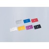 POSH 500191-04-10 Motorcycle Aluminum License Plate, Large, For 4.5 fl