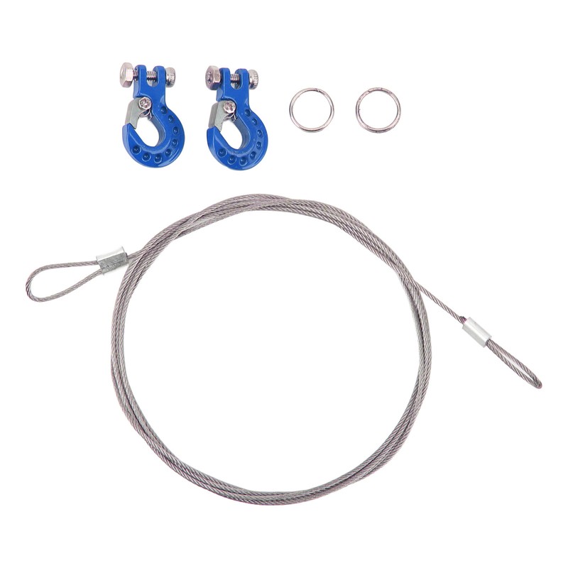 2Pcs RC Trailer Hook Aluminum Alloy Sturdy RC Climbing Car