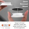 acegoo RV 2.75" Recessed LED Ceiling Light 12V Ultra-Thin Puck