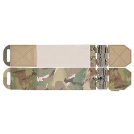 Black Gunpowder Elastic Tactical Quick Release Cummerbund Magnetic Buckles Side Belt Cumberbund One Hand Operation Model BG-TC4 (MC Camo)