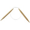 Clover Takumi Bamboo Circular 16-Inch Knitting Needles, Size 11