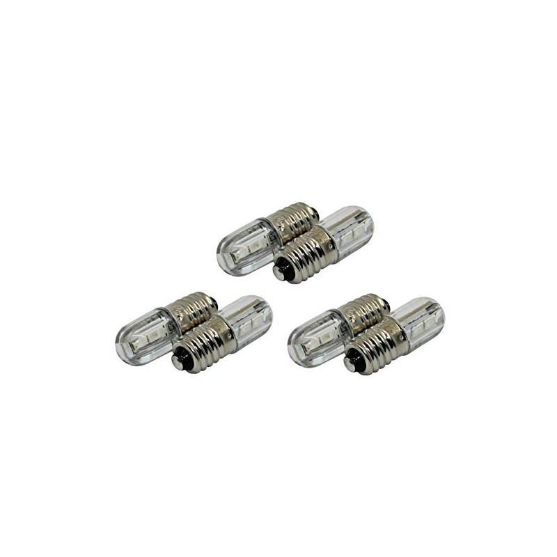 2 x, 6 x, 10 x E10 Screw Base, LED