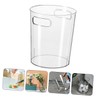Alipis Large Capacity Trash Can Reusable Waste Basket Rubbish Container
