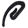 DELFRA 100 Curtain Hooks Made of POM Black