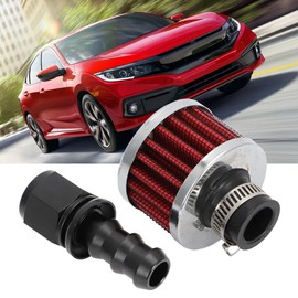 AUTOVIC Female Fitting Kit with Filter for Fuel Cell Breather/Vent (8 AN)