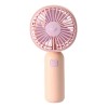 Mini Ventilador Portátil Recargable Ventilador De Mano Color Rosa