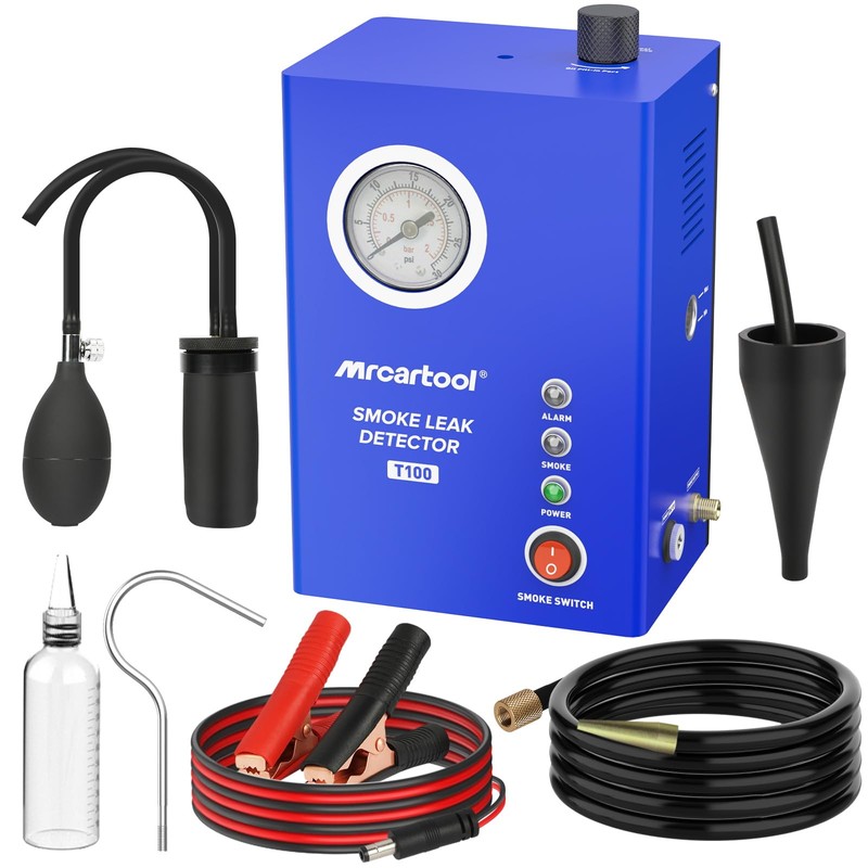 MR CARTOOL T100 Smoke Machine Leak Detector Automotive EVAP Smoke