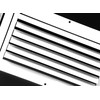HVAC Premium 24''w X 6''h 3-Way Aluminum Curved Blade Adjustable