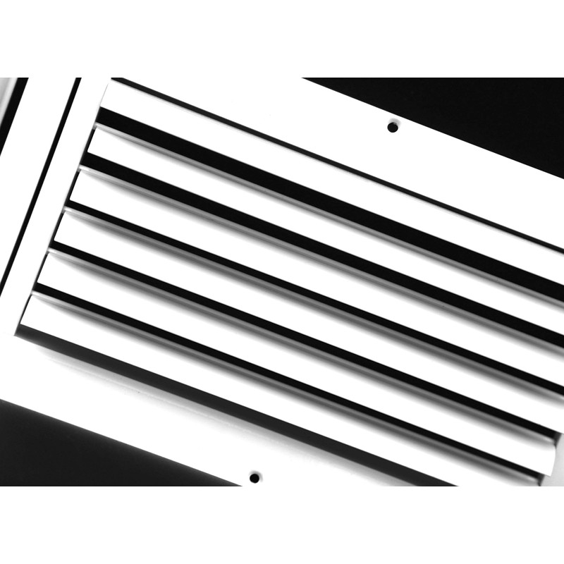 HVAC Premium 24''w X 6''h 3-Way Aluminum Curved Blade Adjustable