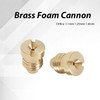 2 Pack 1/4 Inch Brass Foam Cannon Orifice Nozzle Tips