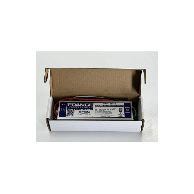 Watts SFEG LED Power Supply DRV-1260-E 120-277 Volts 60 Hz