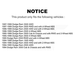 CMX Front Right (Passenger Side) Brake Hydraulic Hose 12-H380344 Replacement For Dodge Ram 2500 1500 3500