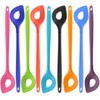 Sililkon Mixing Spoon with Hole (Green)