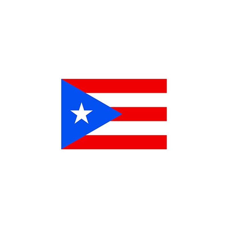 TENNER.LONDON Set of 5 Puerto Rico Flags Iron on Screen