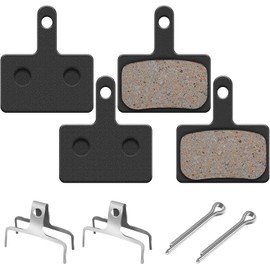TOPBELIEF 2 Pairs Cube Brake Pads Bicycle Disc Brake Pads Mountain Bike Brake Pads for Shimano M315 M355 M375 M416 M446 M447 M475 M515 M525 M575 C501 C601 T615 T675 B01 B01S