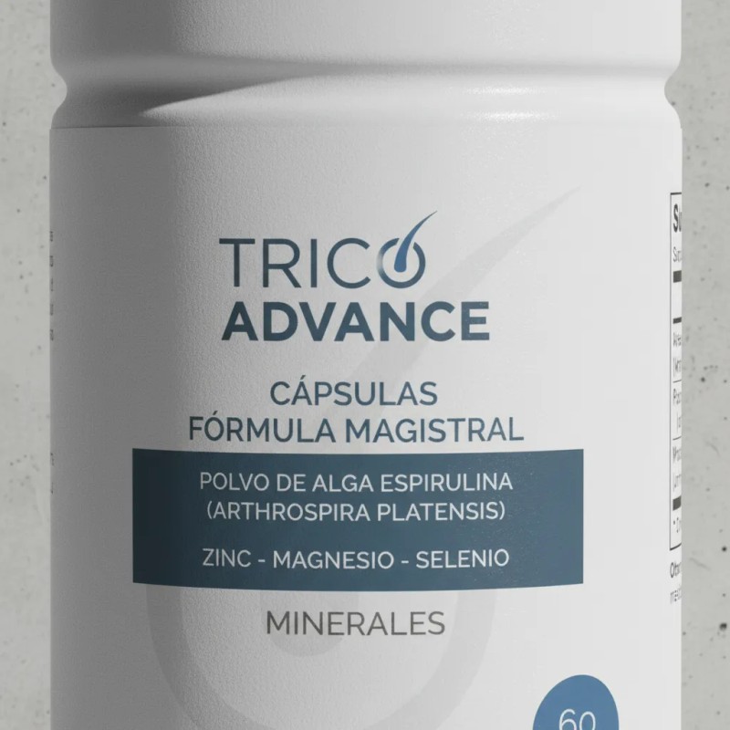 Suplemento Capilar Trico Advance Minerales Cápsulas